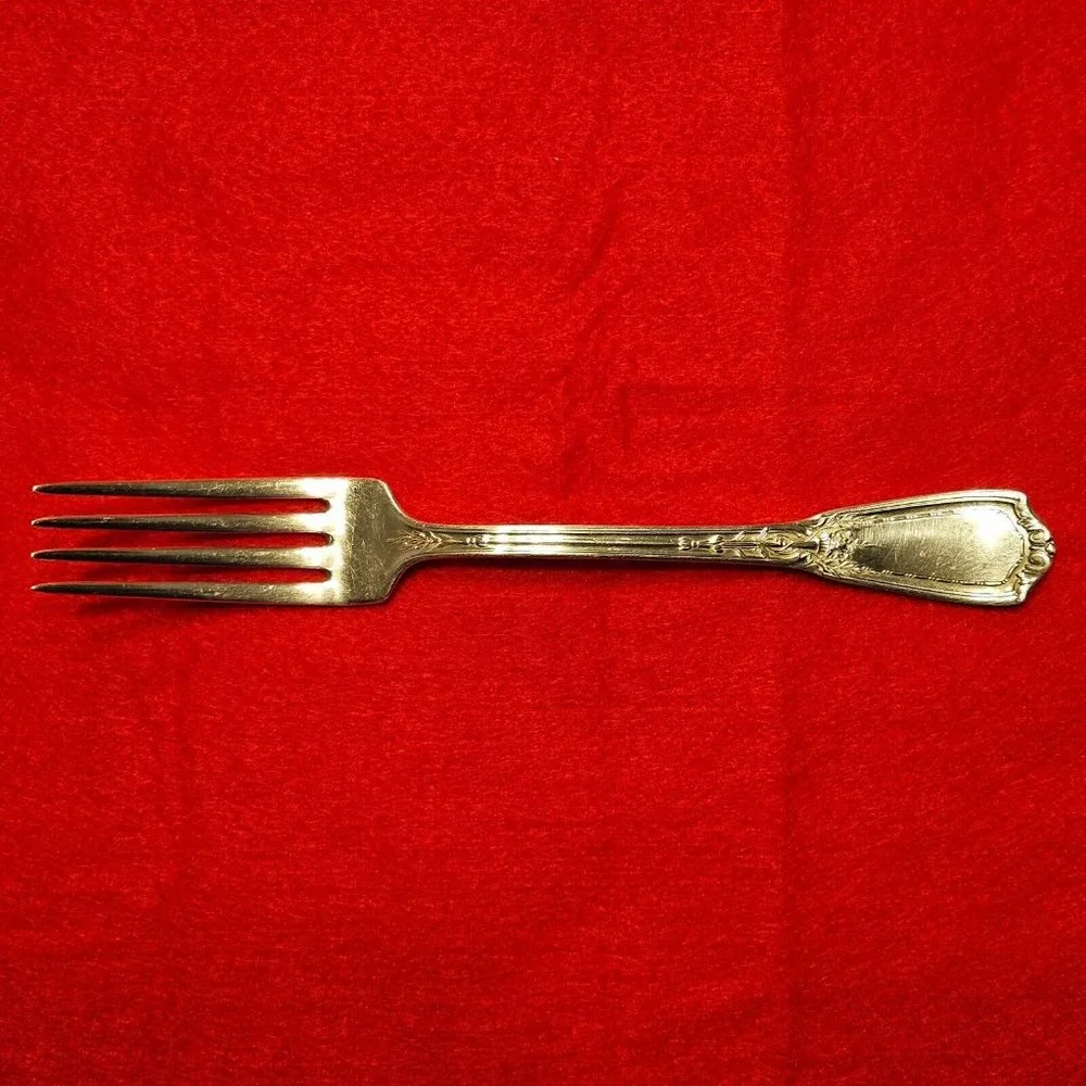 Reed & Barton Silver-Plate Silverware Lot of 11 Dinner Forks w/silvercloth -RARE